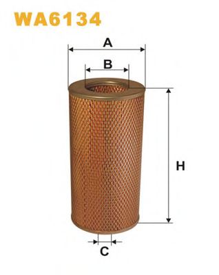 Воздушный фильтр WIX FILTERS WA6134
