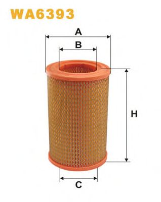 Воздушный фильтр WIX FILTERS WA6393