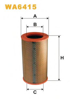 Воздушный фильтр WIX FILTERS WA6415