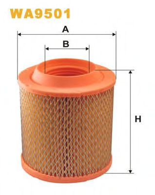 Воздушный фильтр WIX FILTERS WA9501