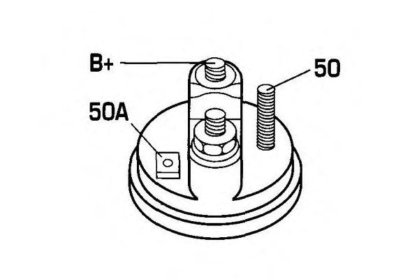 Стартер DA SILVA 020584