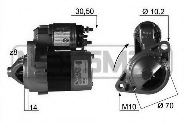 Стартер MESSMER 220100