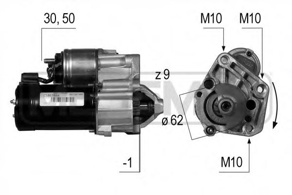 Стартер MESSMER 220465