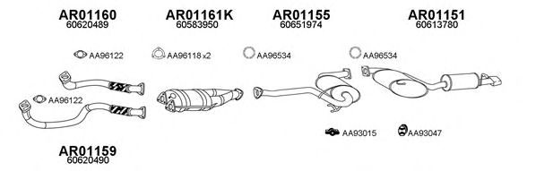 Система выпуска ОГ VENEPORTE 010067