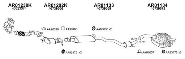 Система выпуска ОГ VENEPORTE 010092