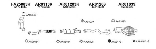 Система выпуска ОГ VENEPORTE 010124