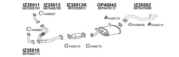 Система выпуска ОГ VENEPORTE 350004