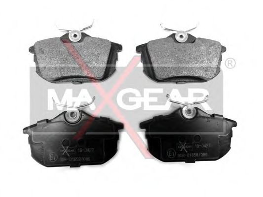 Комплект тормозных колодок, дисковый тормоз MAXGEAR 19-0427