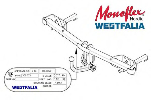 Прицепное оборудование MONOFLEX 306372