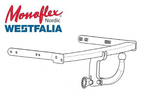 Прицепное оборудование MONOFLEX 317113600001