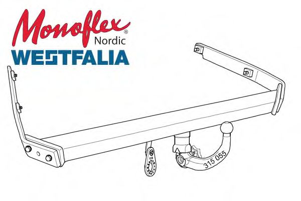 Прицепное оборудование MONOFLEX 343038
