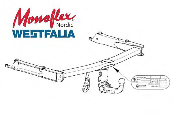 Прицепное оборудование MONOFLEX 305309