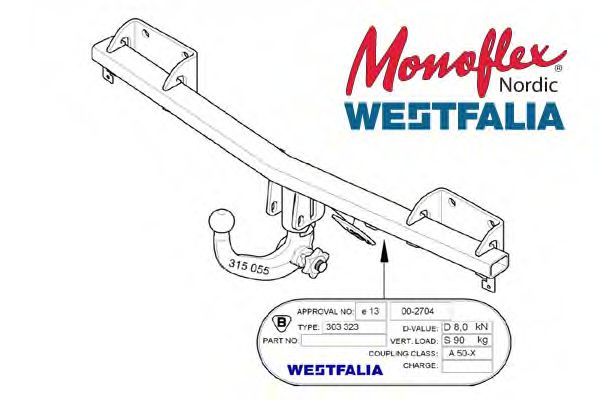 Прицепное оборудование MONOFLEX 303323