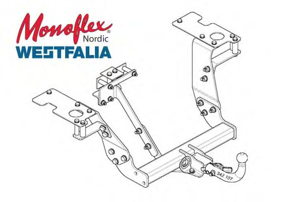 Прицепное оборудование MONOFLEX 342107