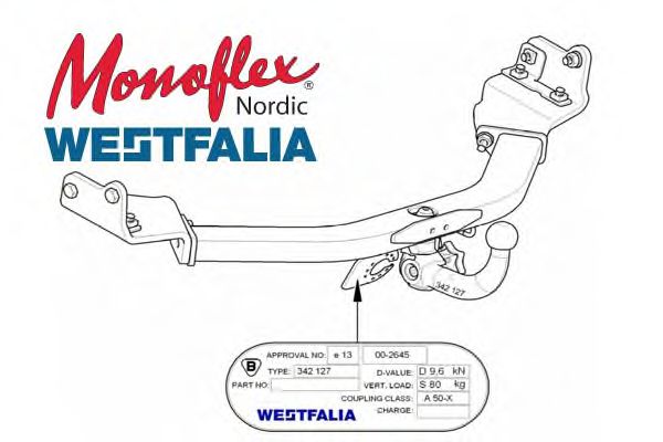 Прицепное оборудование MONOFLEX 342199600001
