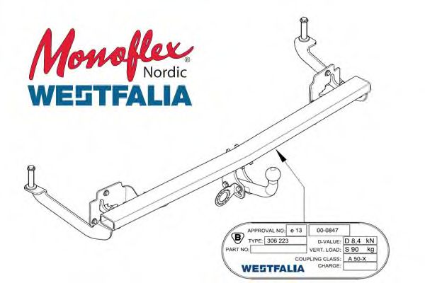 Прицепное оборудование MONOFLEX 306278
