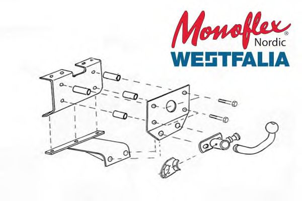 Прицепное оборудование MONOFLEX 10.605