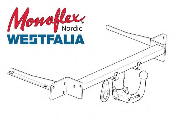 Прицепное оборудование MONOFLEX 314436600001