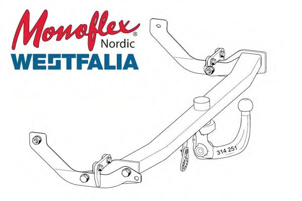 Прицепное оборудование MONOFLEX 315103