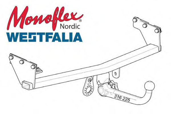 Прицепное оборудование MONOFLEX 316227