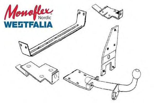 Прицепное оборудование MONOFLEX 30804