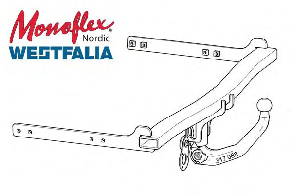Прицепное оборудование MONOFLEX 317102