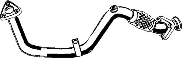 Труба выхлопного газа ASMET 03069