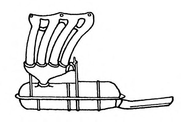 Глушитель выхлопных газов конечный SIGAM 12905