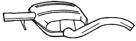 Средний глушитель выхлопных газов SIGAM 60443