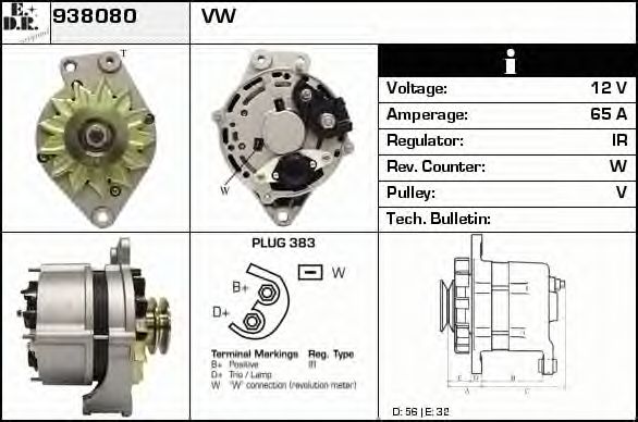 Генератор EDR 938080