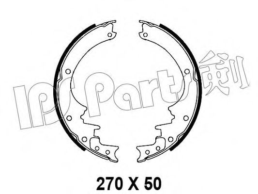 Тормозные колодки IPS Parts IBL-4132