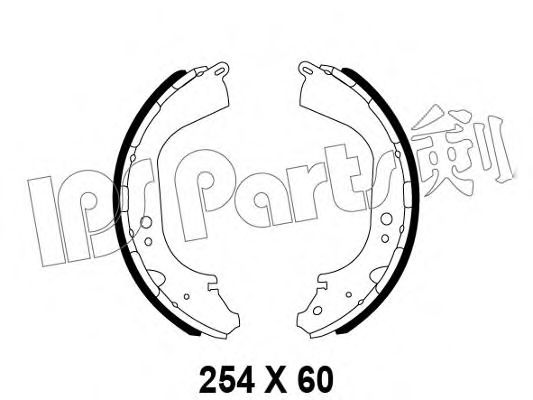 Тормозные колодки IPS Parts IBL-4192