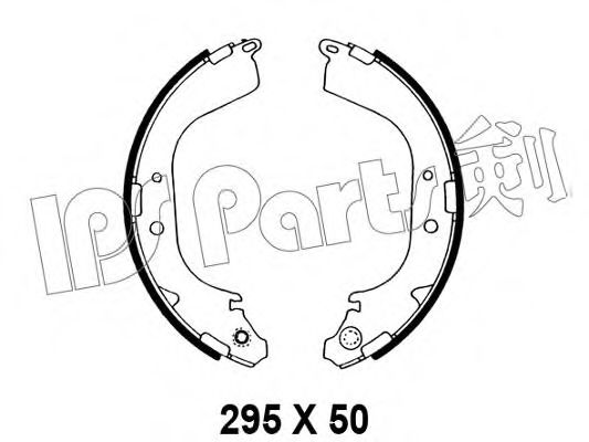 Тормозные колодки IPS Parts IBL-4196