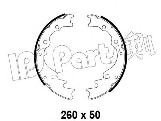 Тормозные колодки IPS Parts IBL-4325