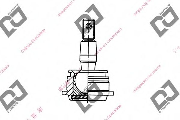 Несущий / направляющий шарнир DJ PARTS DB1046