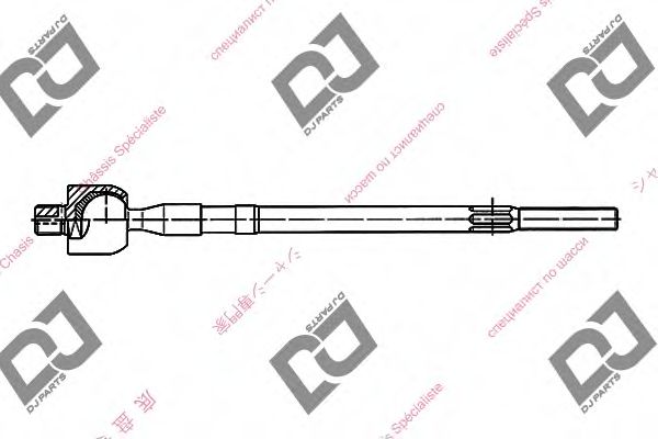Осевой шарнир, рулевая тяга DJ PARTS DR1032