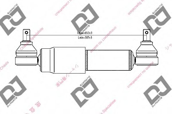 Амортизатор рулевого управления KYB KS1008