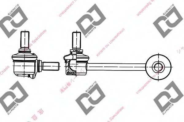 Тяга / стойка, стабилизатор DJ PARTS DL1280