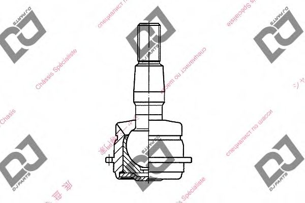Несущий / направляющий шарнир DJ PARTS DB1181