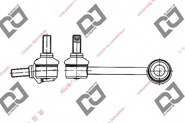 Тяга / стойка, стабилизатор DJ PARTS DL1066