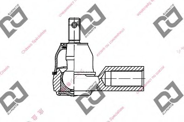 Наконечник поперечной рулевой тяги DJ PARTS DE1061