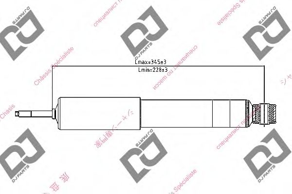 Амортизатор DJ PARTS DS1182GT