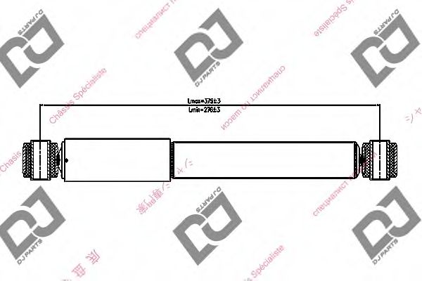 Амортизатор DJ PARTS DS1219GT