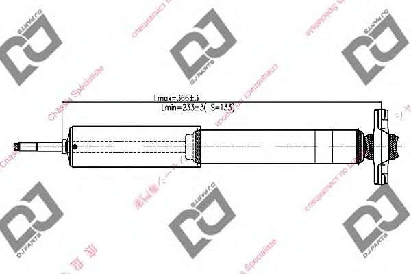 Амортизатор DJ PARTS DS1057HT