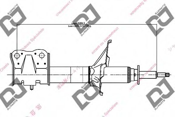 Амортизатор DJ PARTS DS1153GS