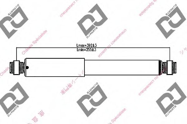Амортизатор DJ PARTS DS1259GT