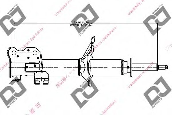 Амортизатор DJ PARTS DS1098GS