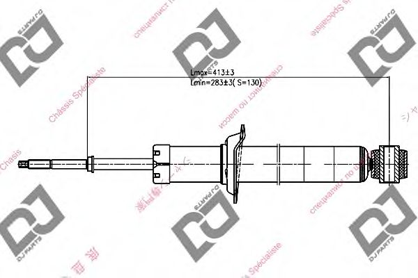 Амортизатор DJ PARTS DS1103GT