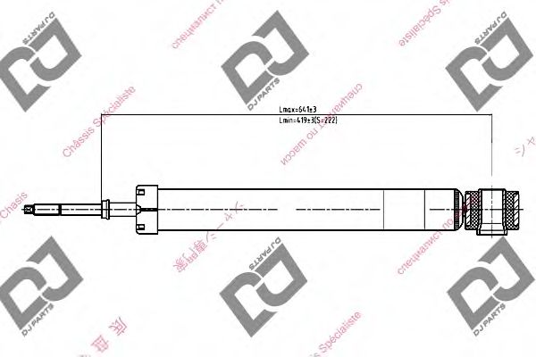 Амортизатор DJ PARTS DS1170GT