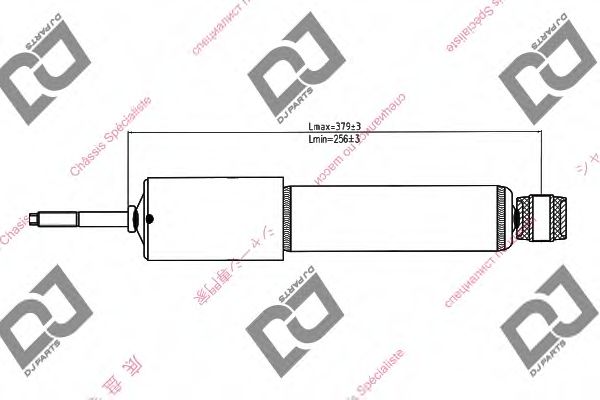 Амортизатор DJ PARTS DS1255GT